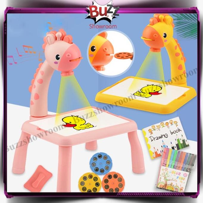 兒童投影儀桌投影儀桌繪圖學習繪畫玩具