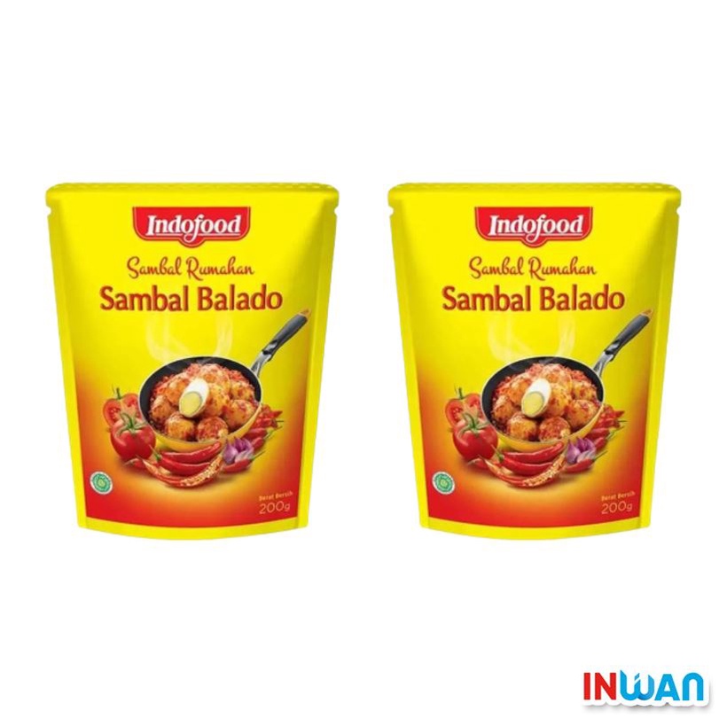 【 印灣 INWAN 】印尼 INDOFOOD SAMBAL GORENG BALADO 調味醬 辣椒醬 PEDAS
