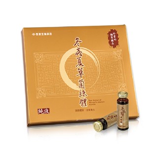 【長庚生技】長庚冬蟲夏草菌絲體純液20ML 12瓶 /1盒 聊聊領優惠 超過6盒請選宅配
