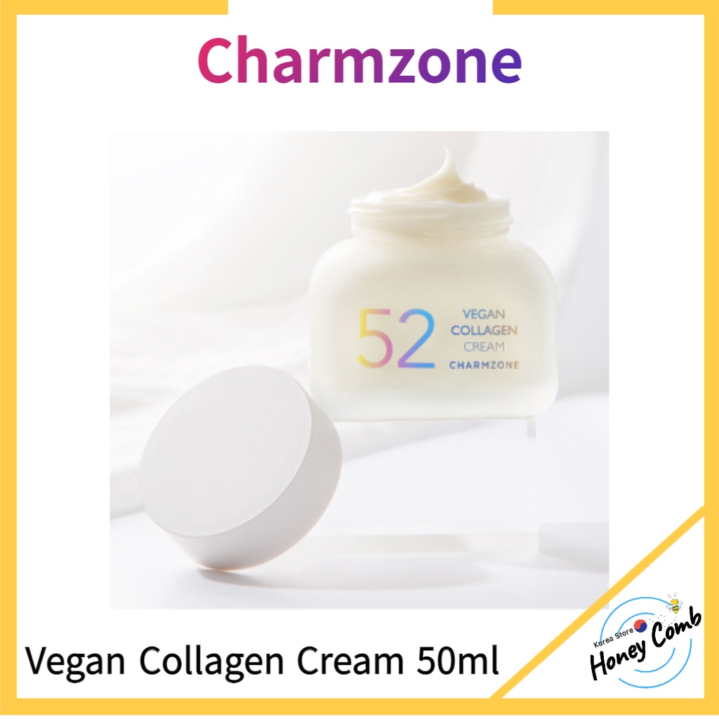 [Charmzone] Vegan 膠原蛋白霜 50ml / 超過一半的乳霜從膠原蛋白 / 素食主義者霜 / 韓國 /
