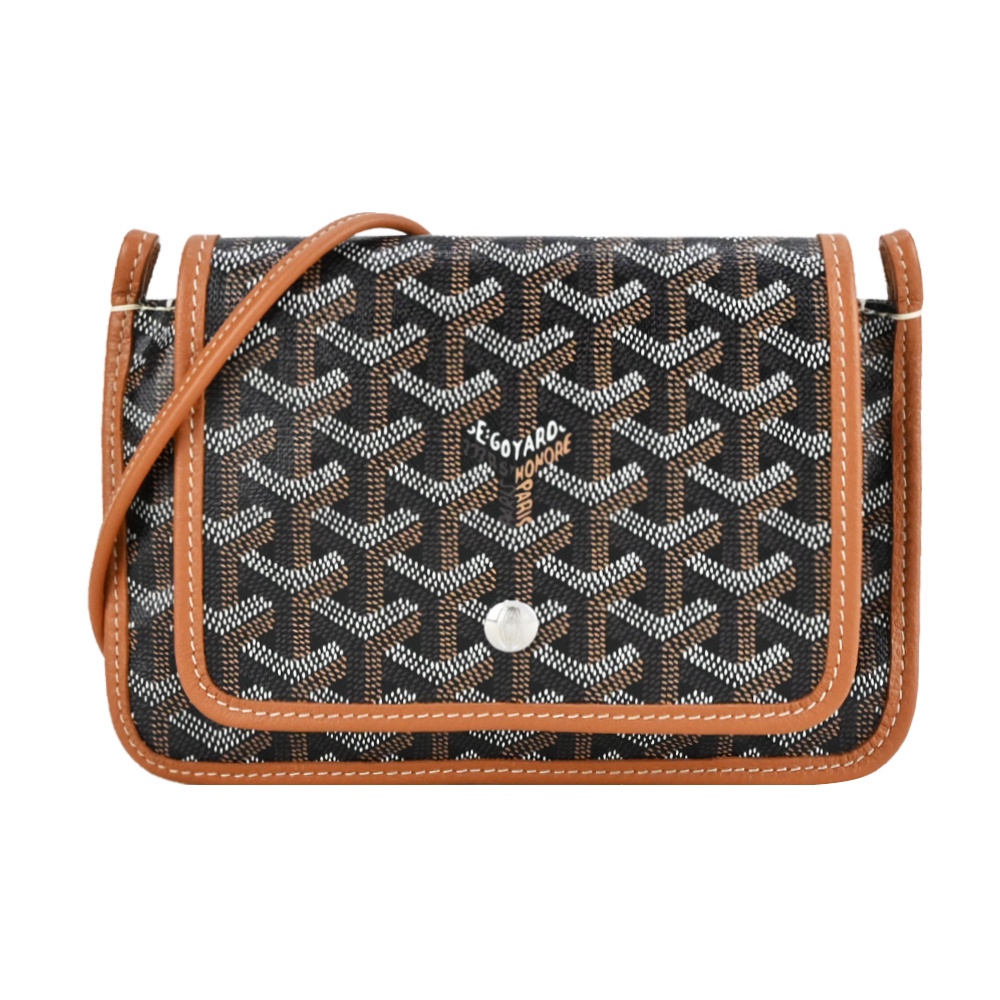 GOYARD PLUMET 經典LOGO翻蓋扁斜背包｜100%原廠真品｜JS Maxx官方旗艦館