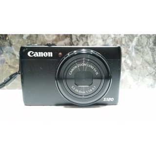 螢幕邊緣黑暈 其他功能皆正常 日本製 canon powershot s120 數位相機 CANON S120