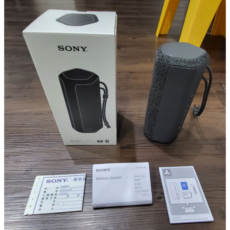 ［二手］SONY 索尼 SRS-XE200 黑色 可攜式 防水 無線 藍牙5,2 喇叭 SRS-XE200