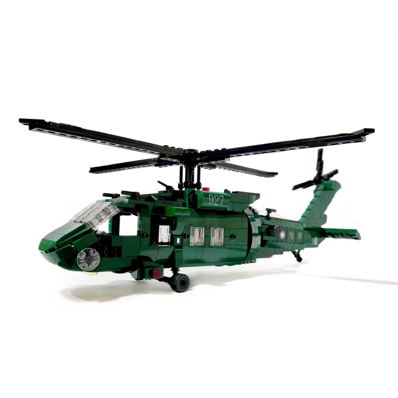 lego MOC 國軍 UH-60M黑鷹直升機