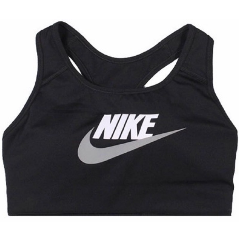 Nike dri-fit Swoosh 耐吉女款中度支撐型一片式襯墊運動內衣