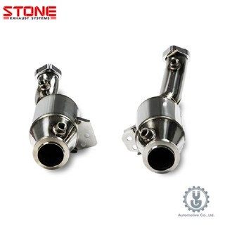 【YGAUTO】STONE巨石｜Benz AMG E43｜Eddy Catalytic Downpipe｜排氣管