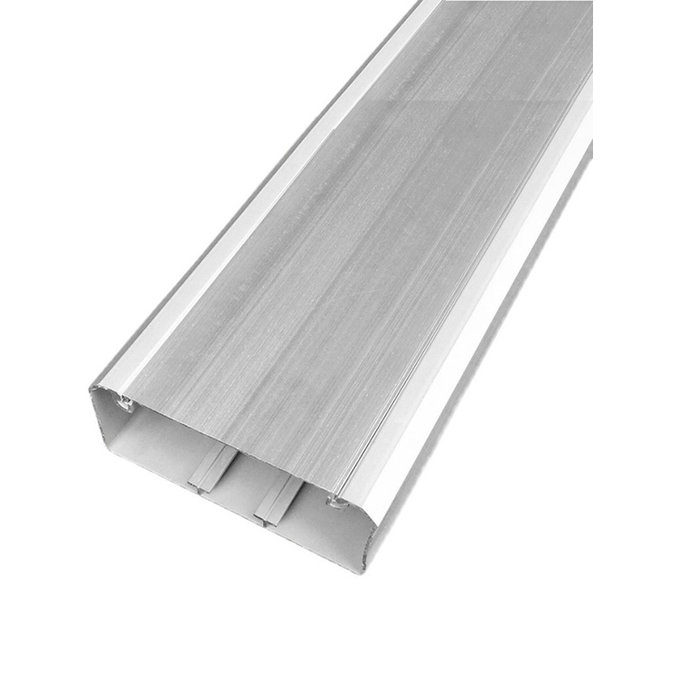 加厚鋁合金金屬多功能86面板方型開關方線槽軌道充電樁明裝插座帶