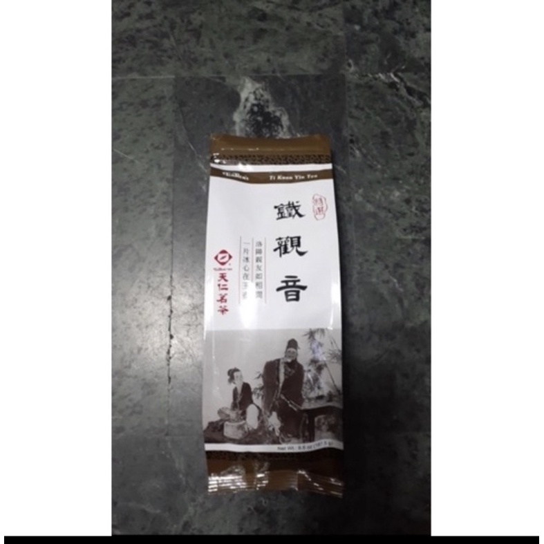 《天仁茗茶》鐵觀音187.5g、綠茶187.5g