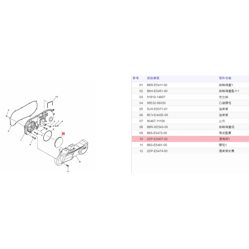 二輪窩 YAMAHA 原廠小海綿 六代勁戰 2DP-E5407-00 30元