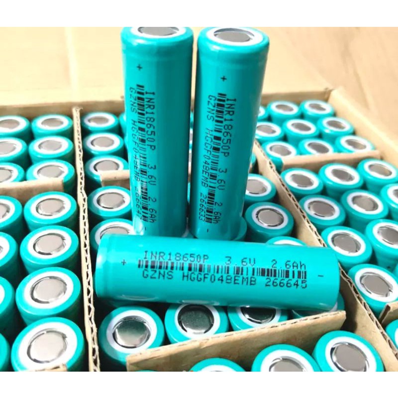 18650 鋰三元動力5C充電電池 2600mAh 點焊拆機正常品
