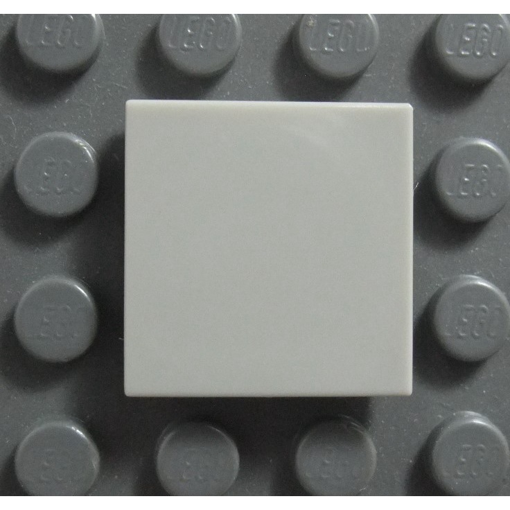 【積木2010】樂高 LEGO 絕版 淺灰色 2X2 磚片 平板 平滑片 Tile / 3068b Light Gray