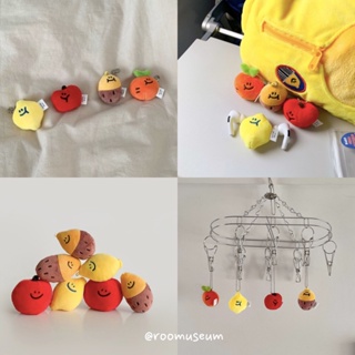Roomuseum韓國代購🇰🇷second morning 吊飾 檸檬 地瓜 蘋果 玩偶