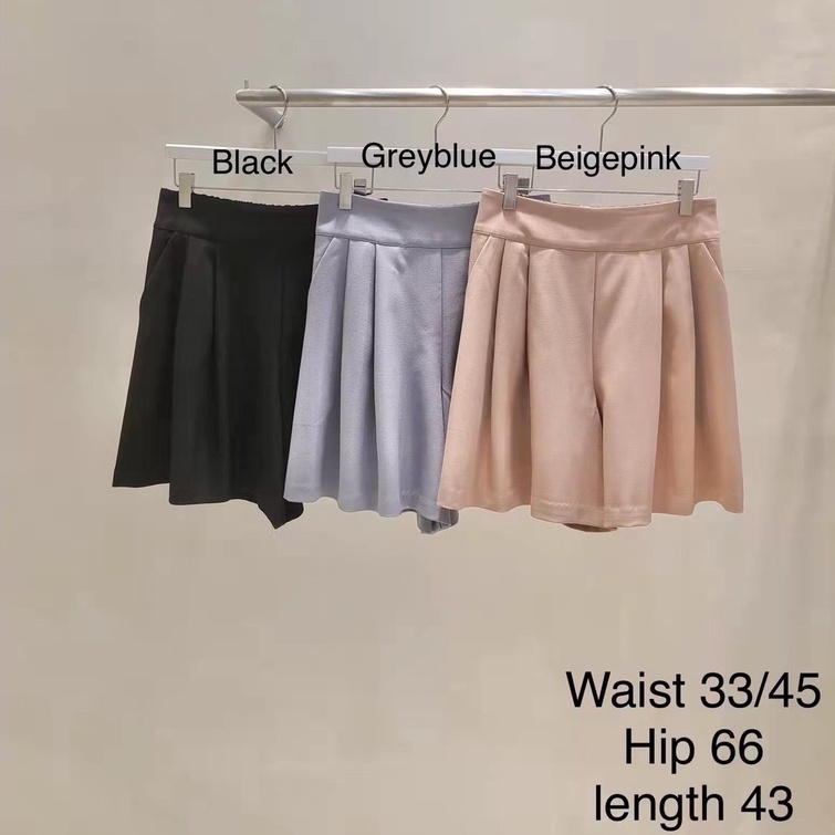 [全新] RARA 折線短褲 粉 贈 COPINER T恤 或抽繩壓紋褲裙