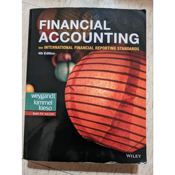 Financial Accounting 4th edition 4/e 第4版 會計學 原文書