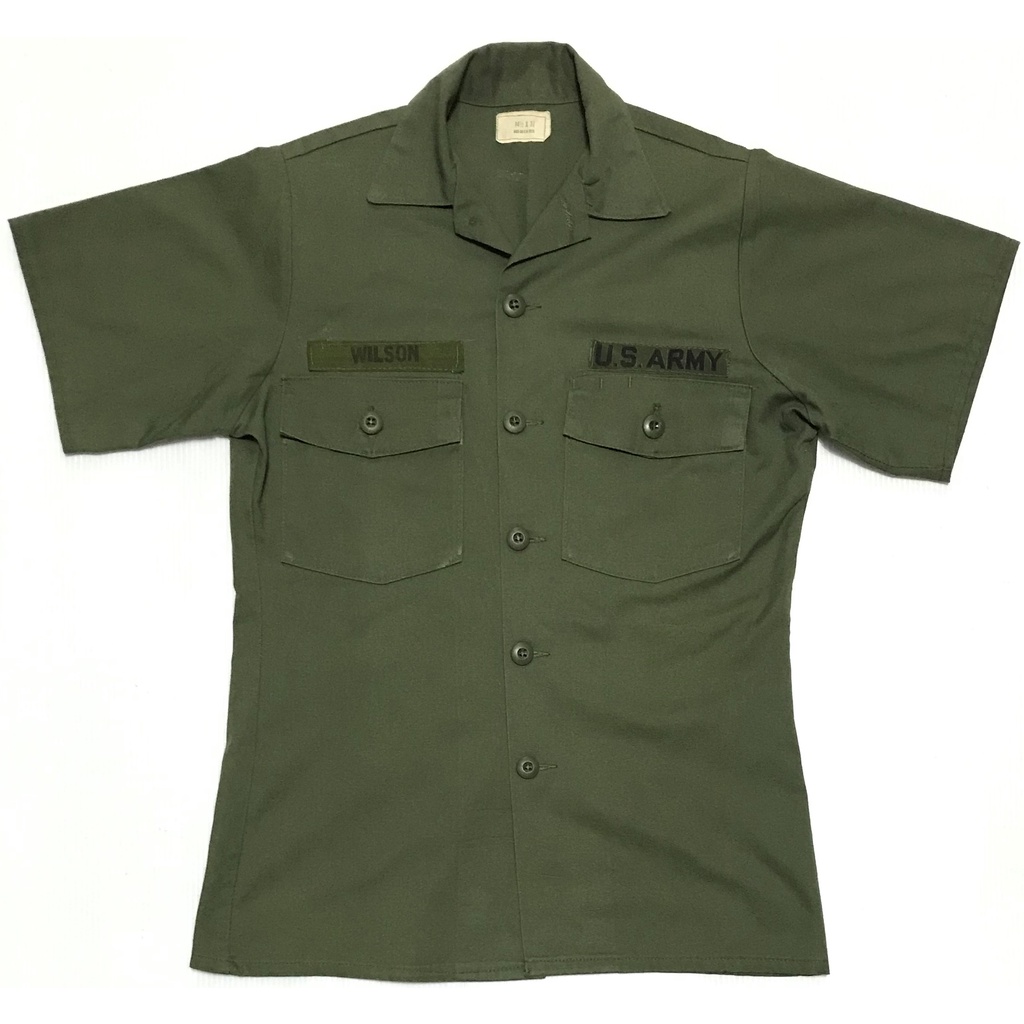 美軍公發 ARMY 陸軍 OG-507 短袖勤務襯衫 工作衫