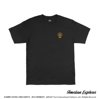 American Explorer 美國探險家 潮T 美國棉T-Shirt 純棉 短袖 客製化圖案T恤 (小摩天輪)