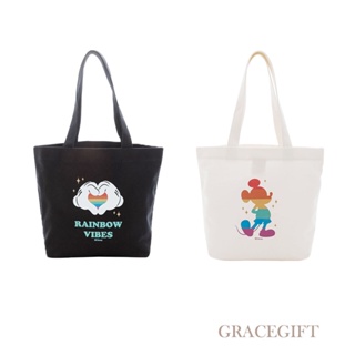 [Grace Gift] 迪士尼彩虹米奇款帆布提袋