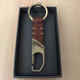 【全新｜正品】CROCODILE 古銅真皮鑰匙圈