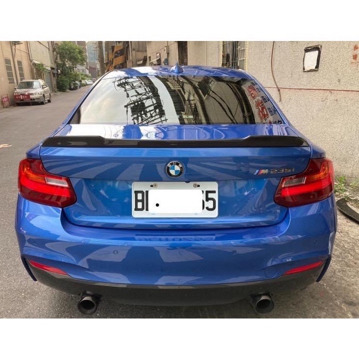 寶馬 BMW F22 F87 CS款碳纖維尾翼 M2碳纖鴨尾 M235碳纖尾翼 220碳纖維尾翼