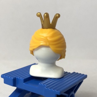 🌟「摩比零件」🌟 摩比 Playmobil 公主 皇后 針式皇冠+髮