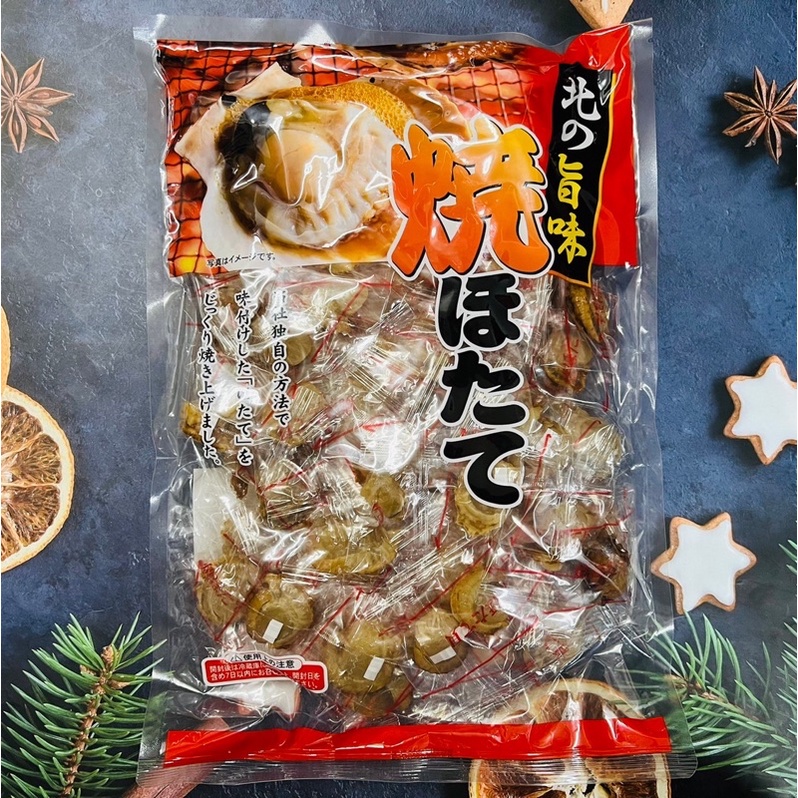 ［開麥啦。］日本  ORSON 北的旨味 干貝燒 北海道 干貝糖  帆立貝 扇貝 500g 大包裝 原味/辣味 兩款可選