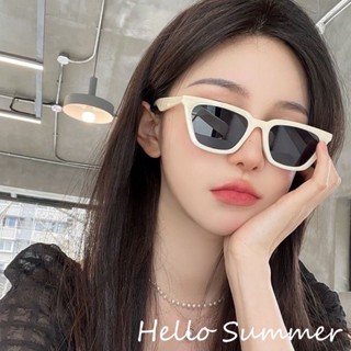 現貨快速出貨❤️貓眼抗UV400太陽眼鏡方框小框墨鏡圓臉太陽眼鏡 J04