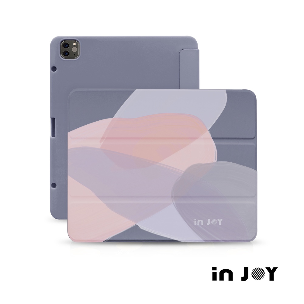 INJOY｜iPad 12.9/Air5/iPad 9/mini 6系列 月光雅典 附筆槽平板保護套