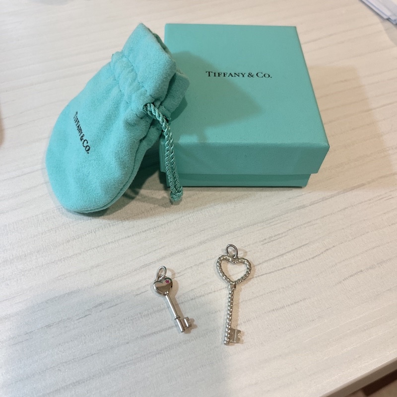 Tiffany &amp; Co. 蒂芙尼心形鑰匙項鍊墜飾