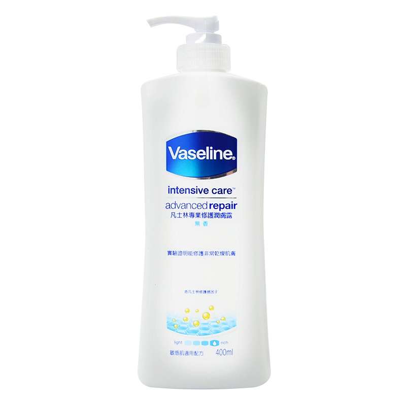 Vaseline凡士林 專業修護潤膚露 400ml【家樂福】