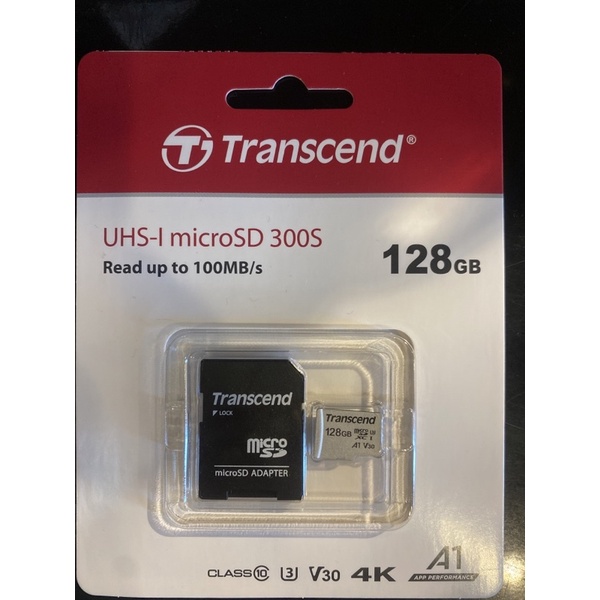 創見Transcend 128G記憶卡 Micro SD卡