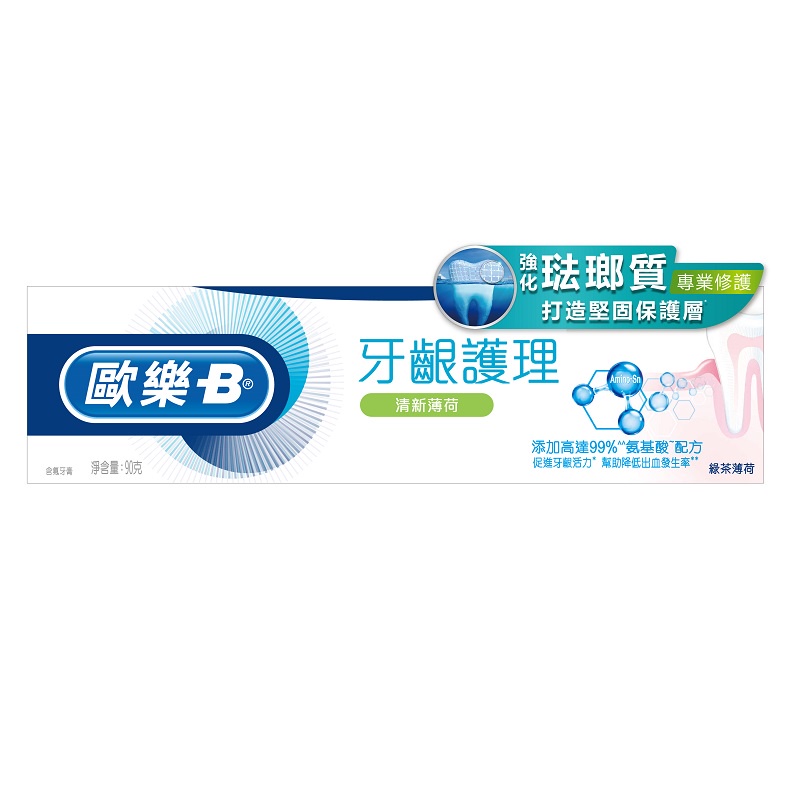 歐樂B專業牙齦護理牙膏-清新薄荷90g克 x 1【家樂福】