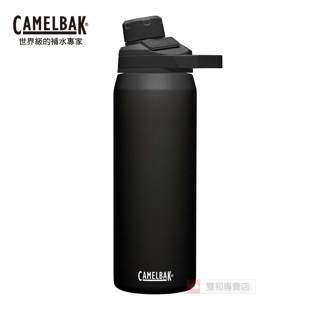 -滿3000免運-[雙和專賣店] CamelBak 750ml 戶外不鏽鋼保冷保溫瓶/CB2808001075/濃黑