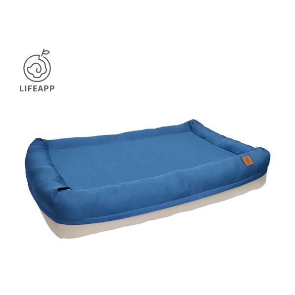 現貨【LIFEAPP 】愛兒堡布套/午夜藍M(寵物緩壓睡墊，中型犬適用)