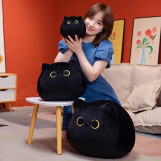 10/10超商299免運/最低價😝臺灣出🐈‍⬛超軟Q彈抱枕 可愛貓咪羽絨棉抱枕 貓咪抱枕 黑貓娃娃 黑貓抱枕 黑貓娃娃