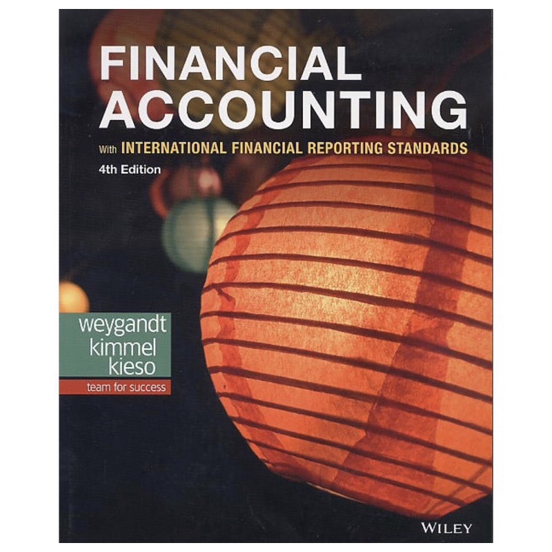 二手 Financial Accounting With IFRS 4th edition 會計學原文書