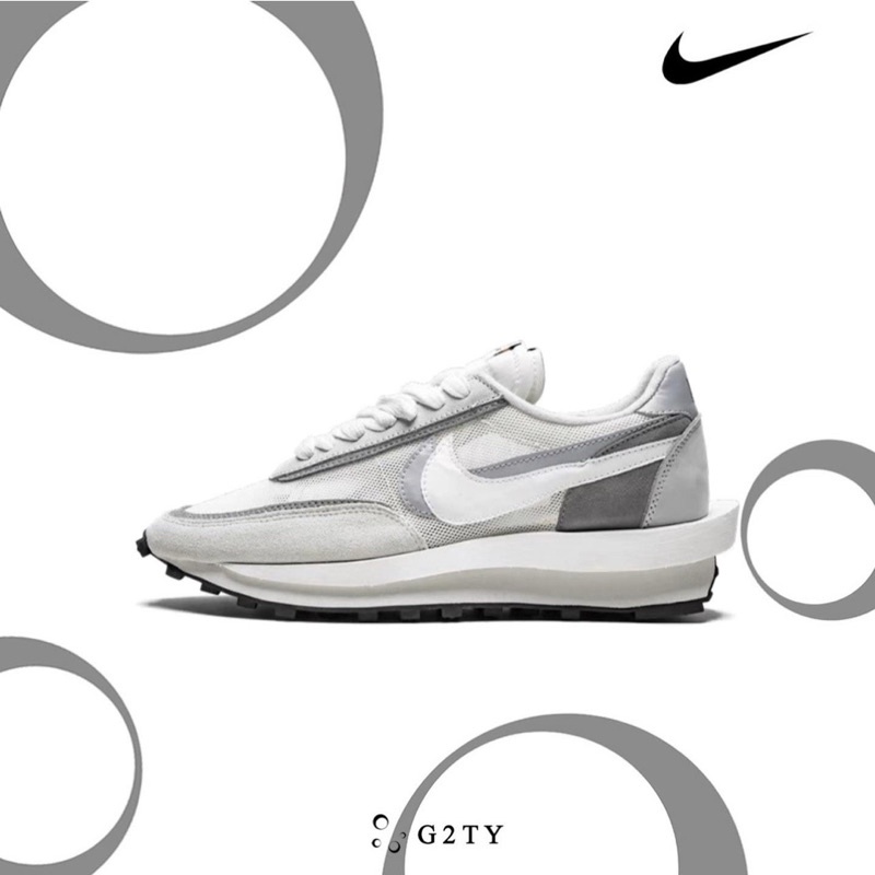 [G2TY] Sacai x Nike LDWaffle “Summit White” 灰白 BV0073-100