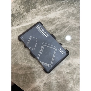 二手 JJC 存儲卡盒卡套SD卡 TF卡 收納包 相機手機內存卡保護盒儲存卡