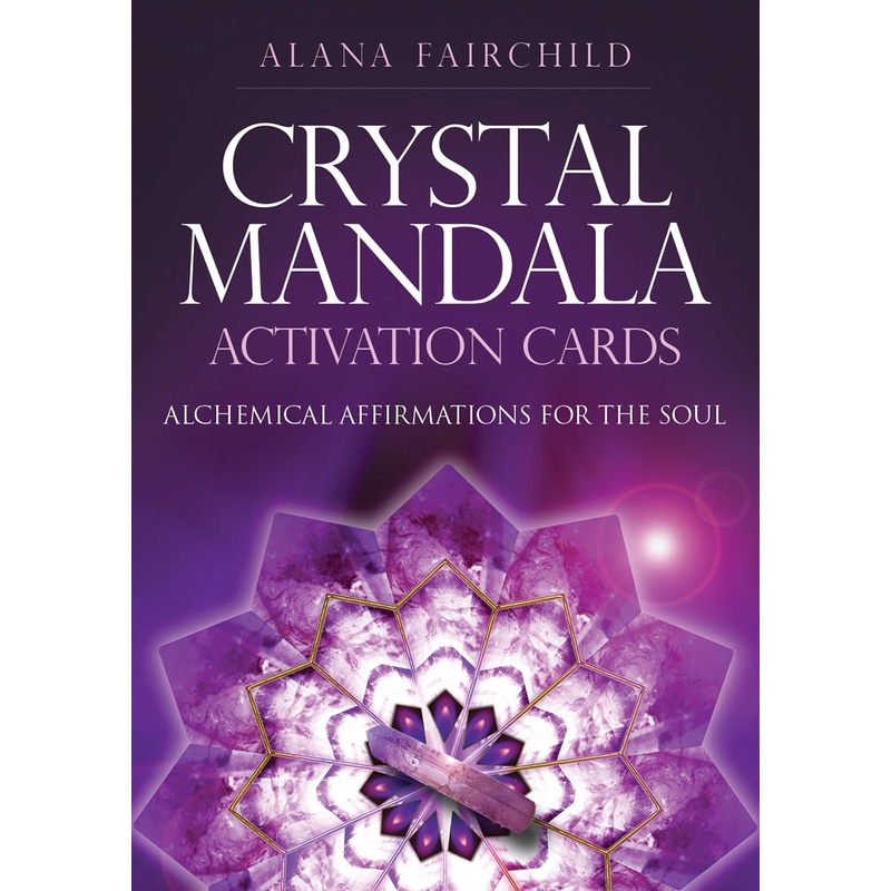 袖珍版水晶曼陀羅神諭卡 Crystal Mandala Activation Cards 美國原裝進口 ☀️日日豐盛☀️