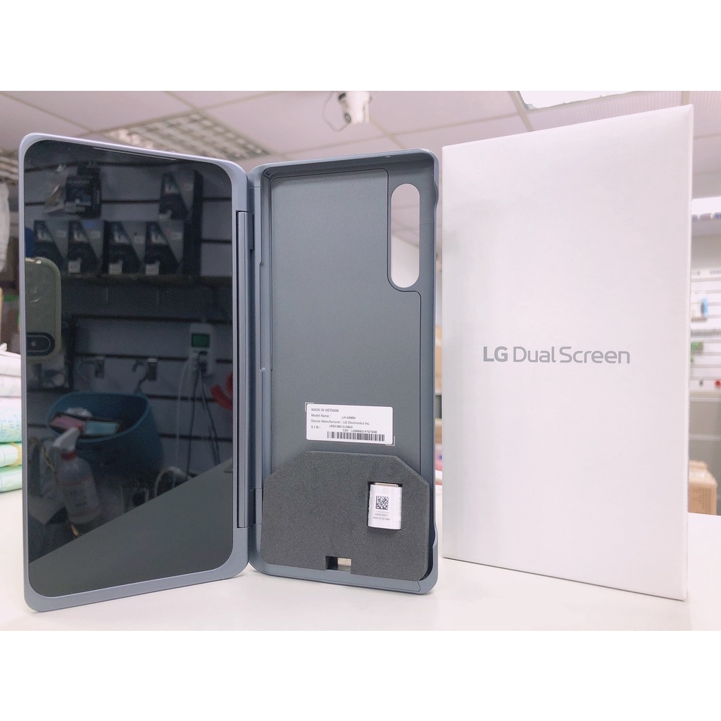 LG Dual Screen LG雙螢幕 / LM-G905N 黑色 LG VELVET第二螢幕配件 掀蓋式手機殼