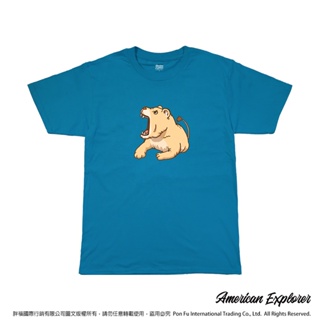 American Explorer 美國探險家 潮T 美國棉T-Shirt 純棉情侶裝 短袖 客製化圖案T恤 (母獅)
