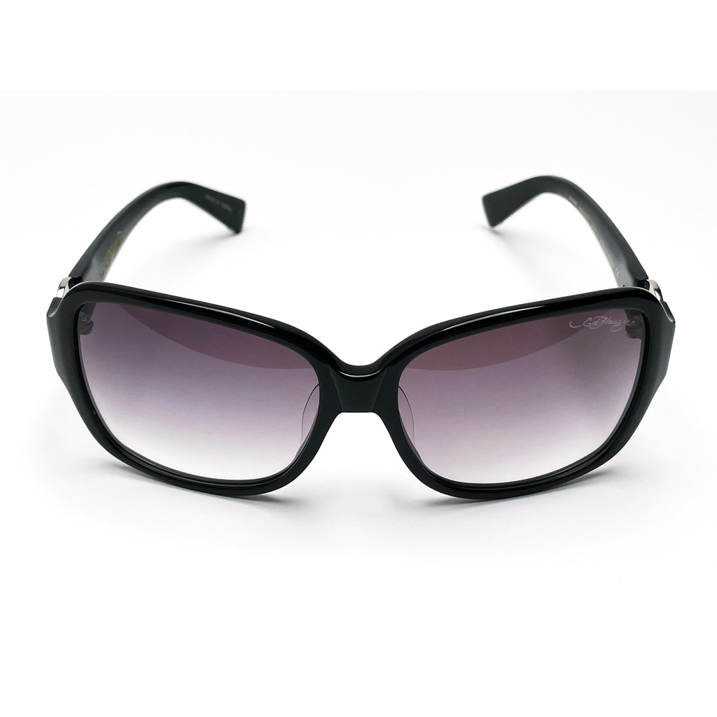 【全新特價】ED Hardy 美式潮流x日本工藝 EH1008 A BLACK 黑框墨鏡 太陽眼鏡