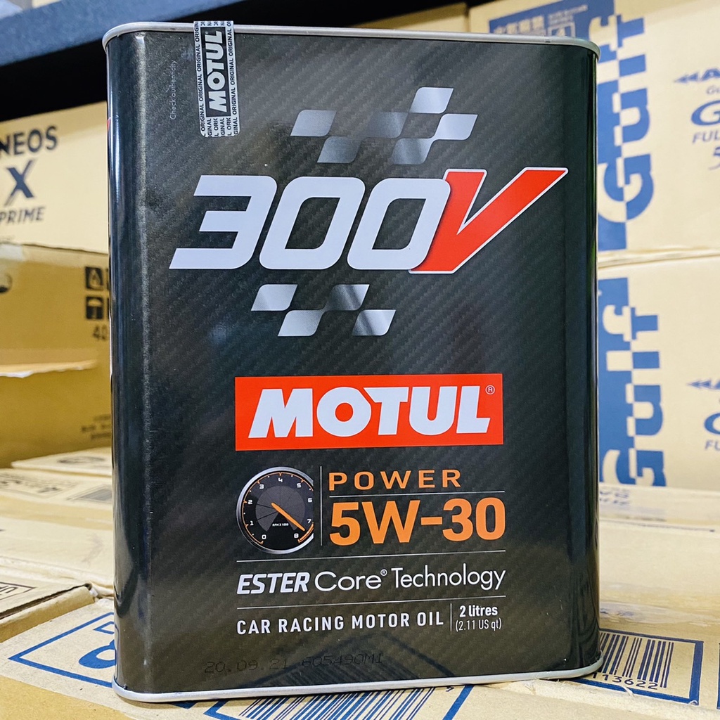 新包裝公司貨 魔特 MOTUL 300V 5W-30 2L鐵罐 酯核心 POWER 5w30 多元酯基 全合成 摩特