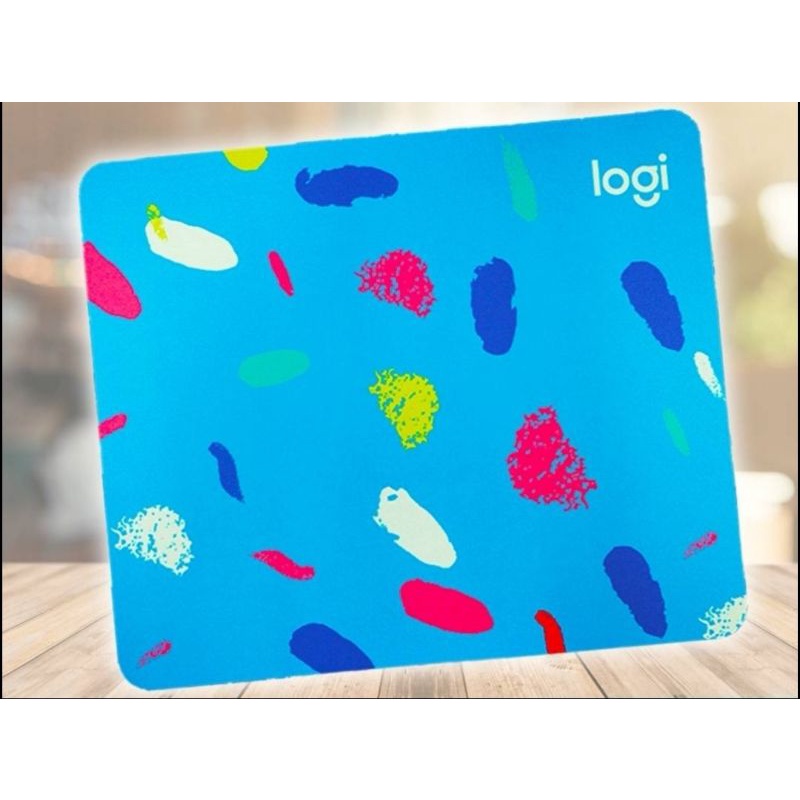 【快速出貨】Logitech 羅技 Logi 滑鼠墊 鼠墊 細緻布面