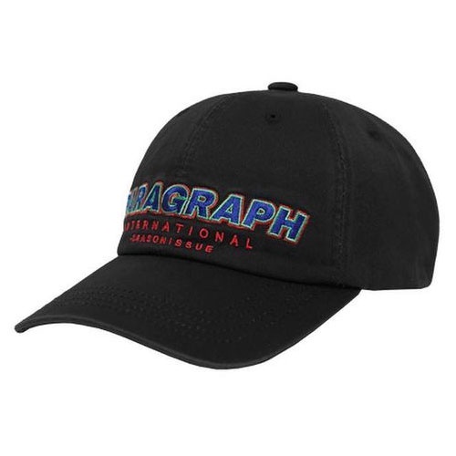 【PARAGRAPH】S8 NO.02 LOGO EMBROIDERY BALL CAP 老帽 / 棒球帽 (水洗黑)