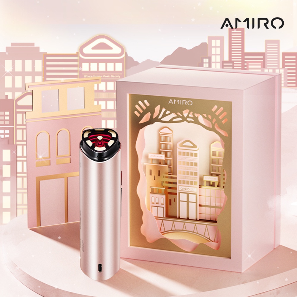 AMIRO 時光機 六極鈦金拉提美容儀 PRO - 腮紅粉