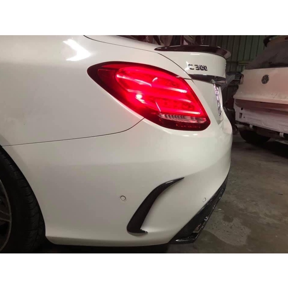 賓士 Benz W205碳纖維後風刀 C300碳纖維後風刀 C250後風刀 C43後風刀 C63後風刀 W205後風刀