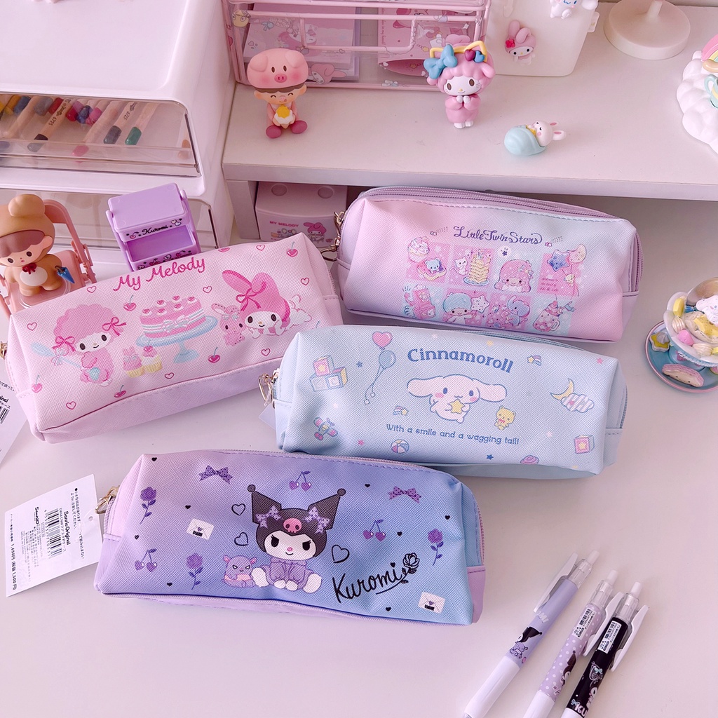 Sanrio 🌺  化妝包 收納包 大容量 收納袋 錢包 筆袋 鉛筆盒 三麗鷗 大耳狗 美樂蒂 庫洛米 凱蒂貓 雙子星