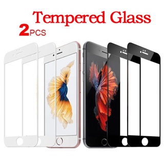 2 片 9H 2.5D 全覆蓋鋼化玻璃適用於 iPhone 7 Plus 防爆屏幕保護膜適用於 iPhone 6 6s