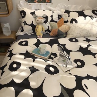 Bunny Select Shop /現貨+預購Ins北歐風罌粟花純棉床包組