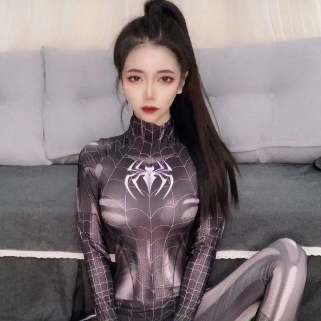 女蜘蛛人 緊身衣 cos服 連體衣 cosplay 漫展 角色扮演 性感衣服